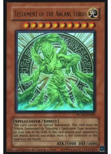 Testament of the Arcane Lords