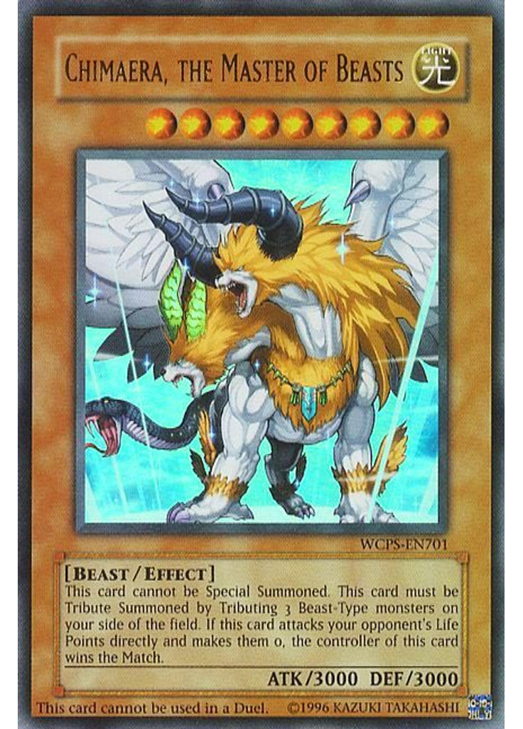 Chimaera, the Master of Beasts