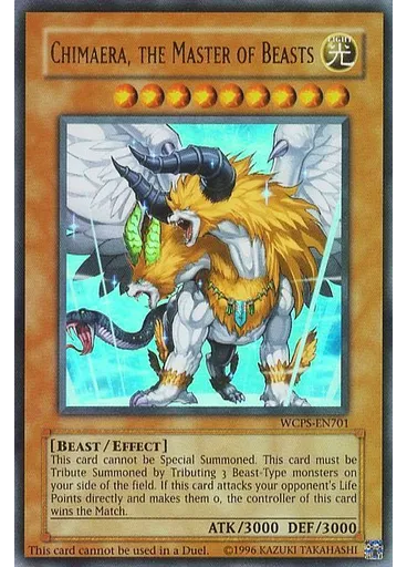 Chimaera, the Master of Beasts