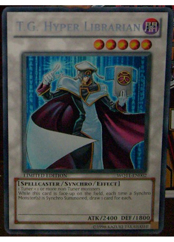 T.G. Hyper Librarian (Secret Rare Limited Gc)