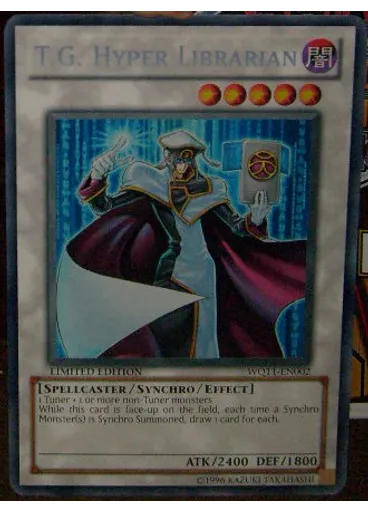 T.G. Hyper Librarian (Secret Rare Limited Gc)