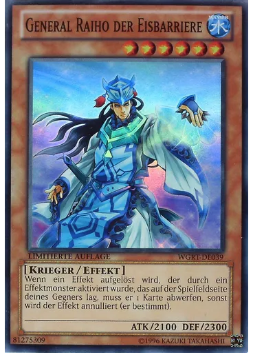 General Raiho der Eisbarriere