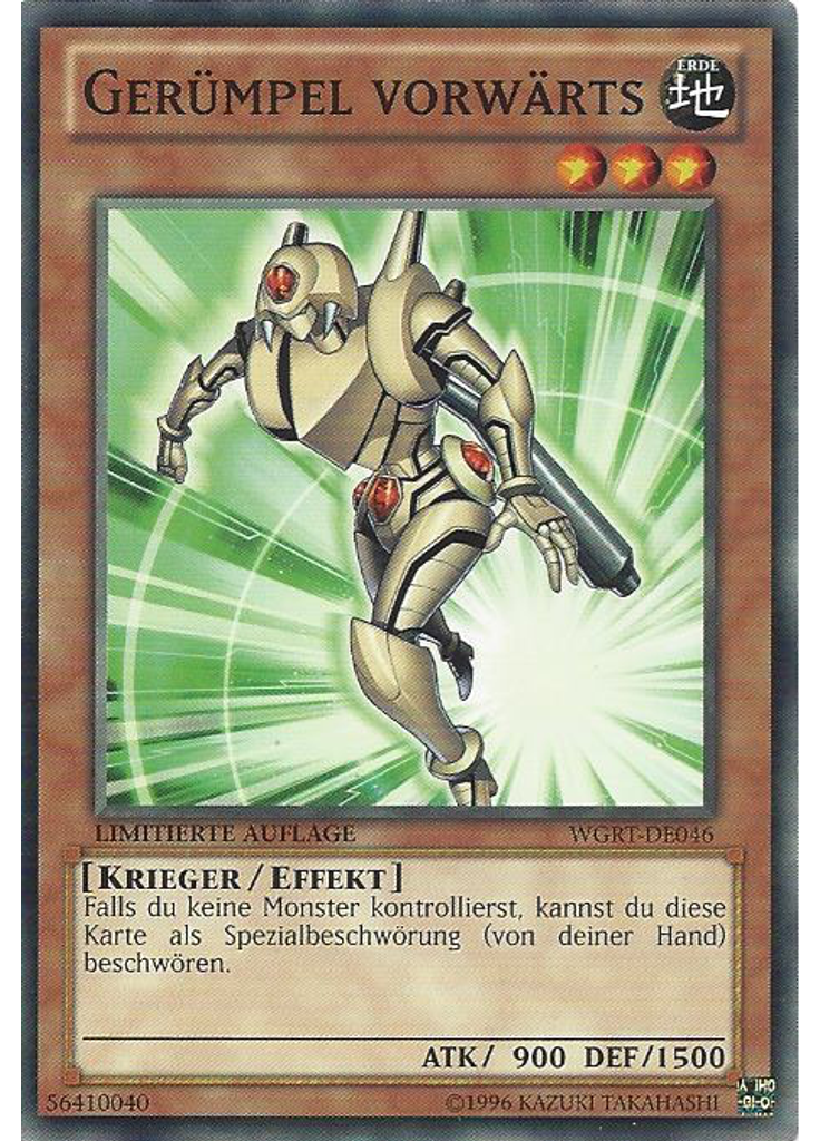 Gerümpel vorwärts