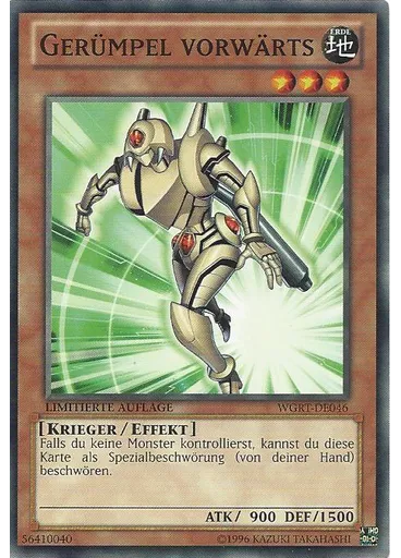 Gerümpel vorwärts