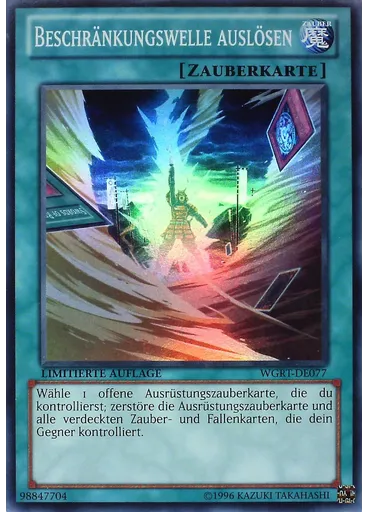 Beschränkungswelle auslösen