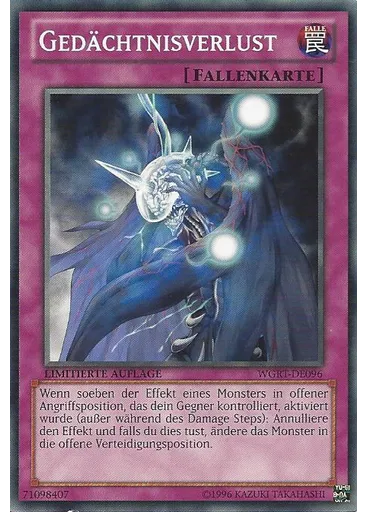 Gedächtnisverlust