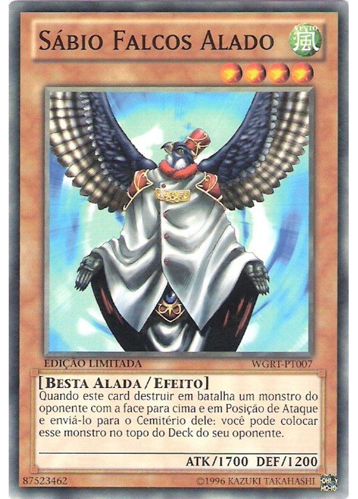 Sábio Falcos Alado