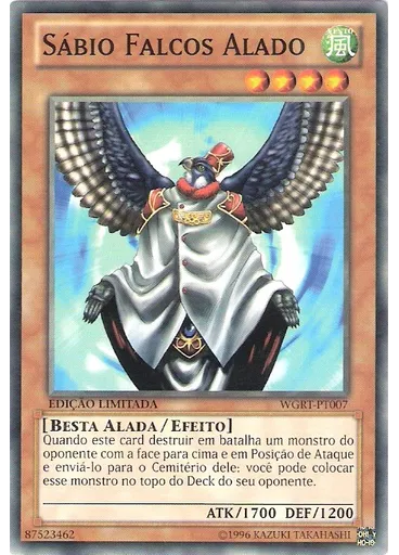 Sábio Falcos Alado