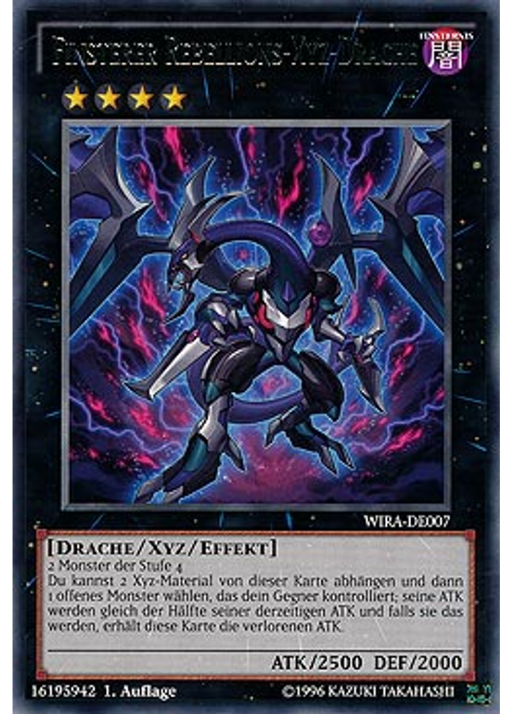 Finsterer Rebellions-Xyz-Drache
