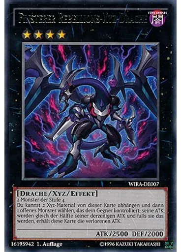 Finsterer Rebellions-Xyz-Drache