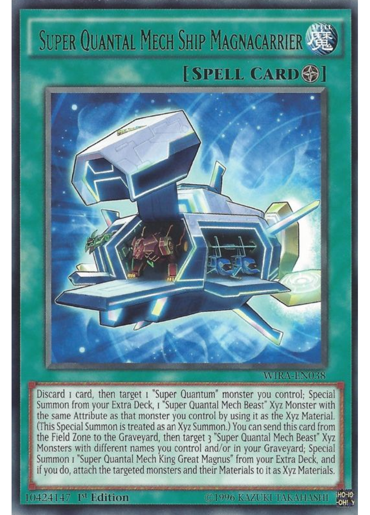 Super Quantal Mech Ship Magnacarrier
