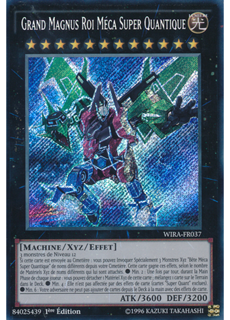 Grand Magnus Roi Méca Super Quantique