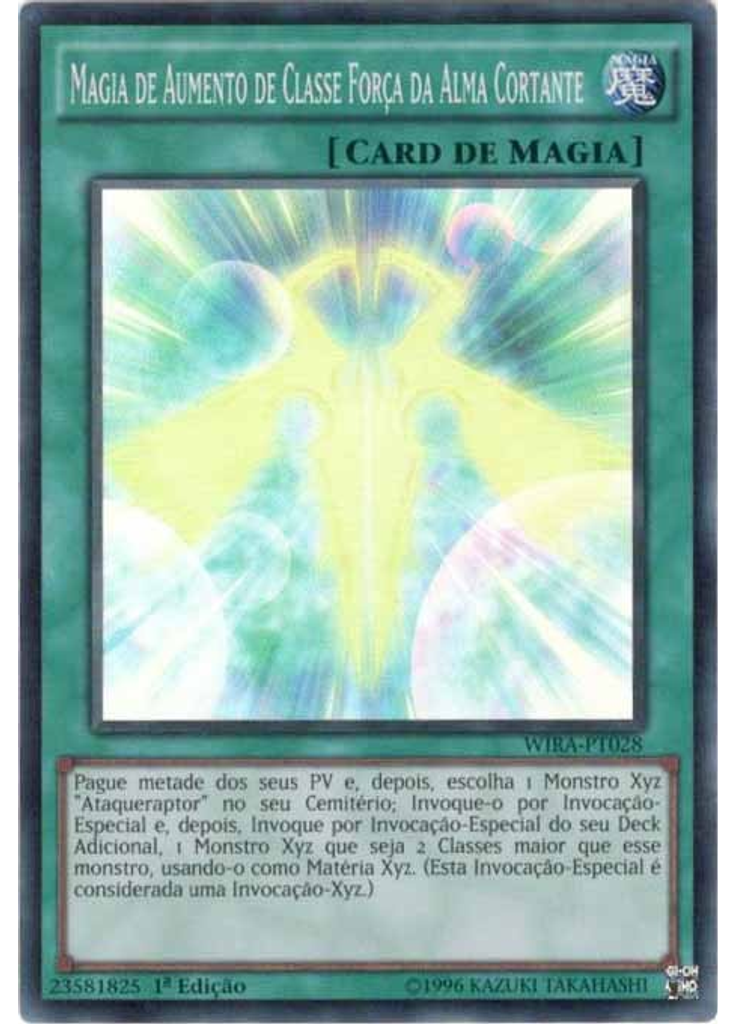 Magia de Aumento de Classe Força da Alma Cortante