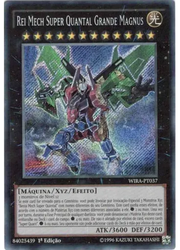 Rei Mech Super Quantal Grande Magnus — Predadores Alados
