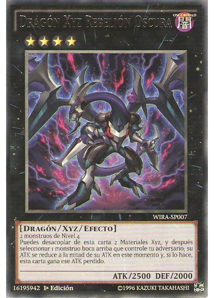 Dragón Xyz Rebelión Oscura