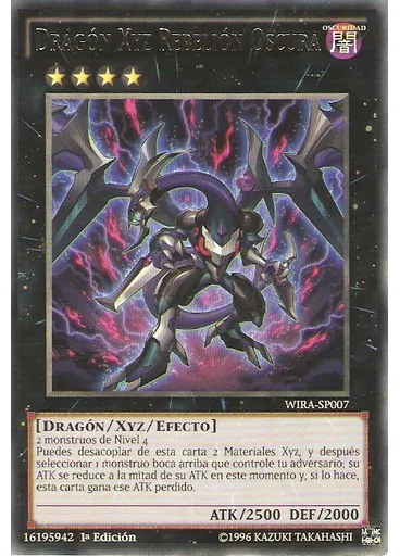 Dragón Xyz Rebelión Oscura