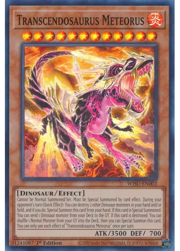 Transcendosaurus Meteorus — Wild Survivors