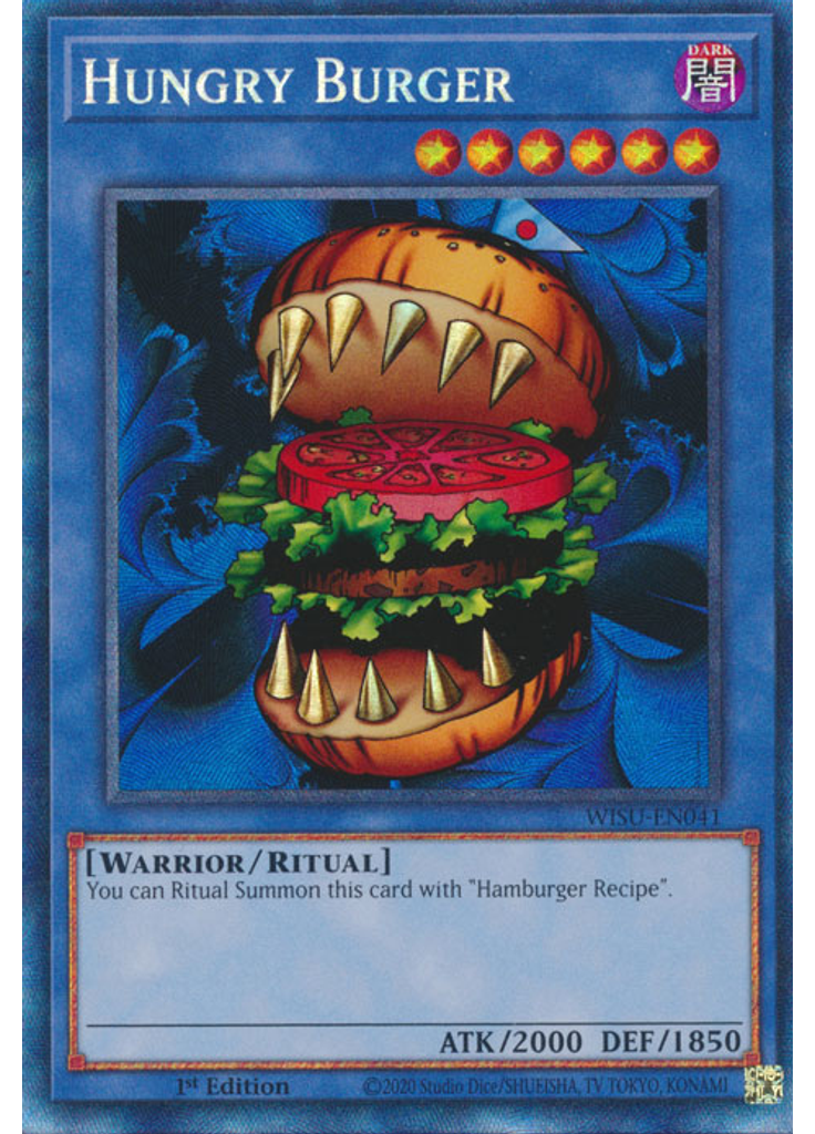 Hungry Burger (Collectors Rare 1st Edition)