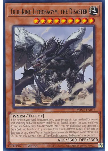 True King Lithosagym, the Disaster