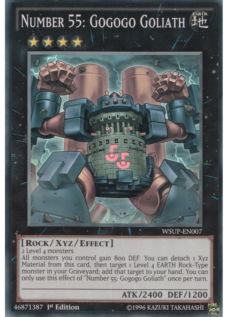 Number 55: Gogogo Goliath