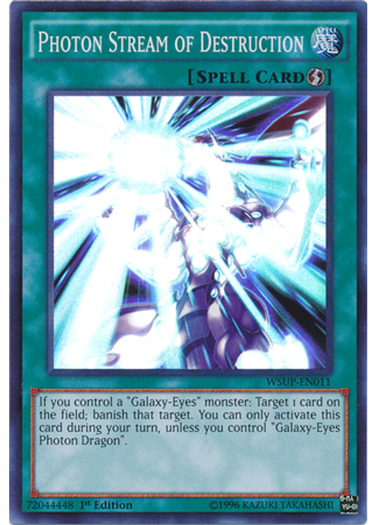 Photon Stream of Destruction