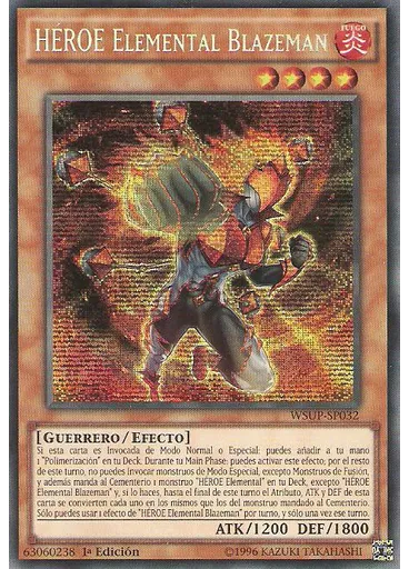 HÉROE Elemental Blazeman