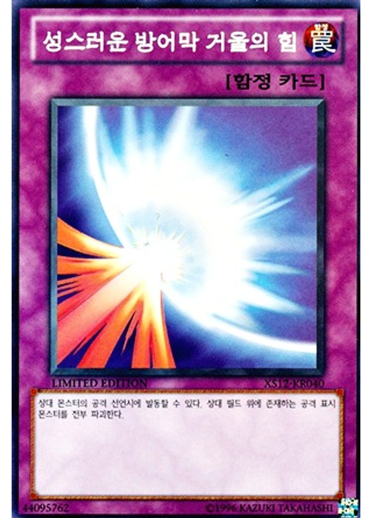 성스러운 방어막 거울의 힘
