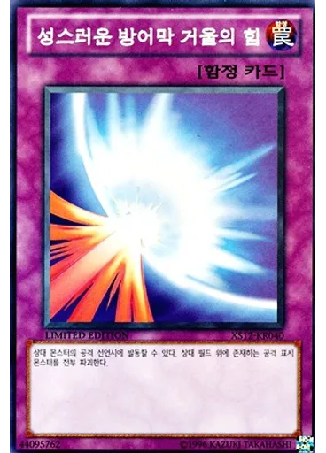성스러운 방어막 거울의 힘