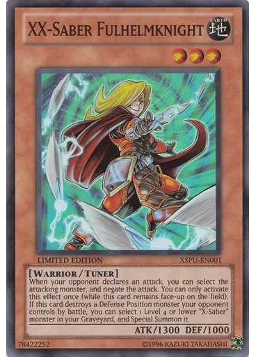 XX-Saber Fulhelmknight — X-Saber Power-Up