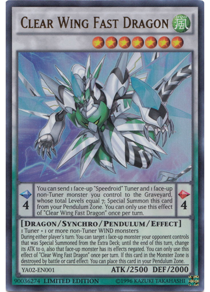 Clear Wing Fast Dragon