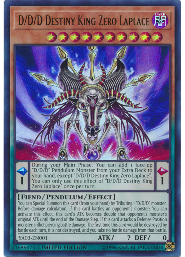 D/D/D Destiny King Zero Laplace