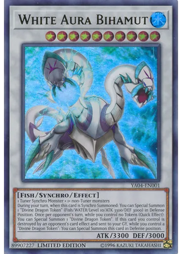 White Aura Bihamut — Yu-Gi-Oh! ARC-V manga Promotional Cards