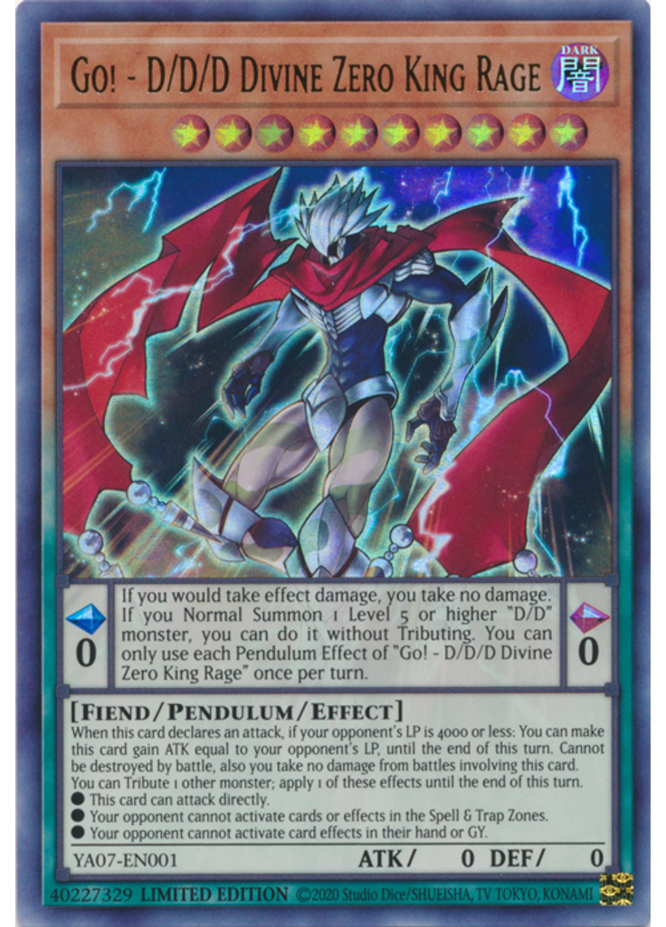 Go! - D/D/D Divine Zero King Rage