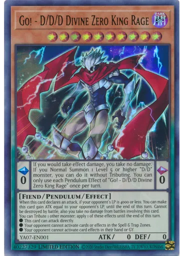 Go! - D/D/D Divine Zero King Rage