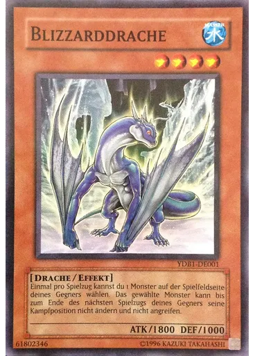 Blizzarddrache — Yu-Gi-Oh! GX Card Almanac Pakete