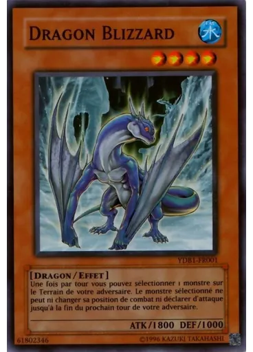 Dragon Blizzard — Yu-Gi-Oh! GX Card Almanac Jeux