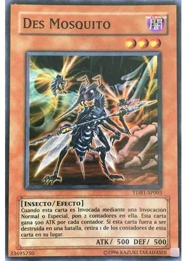 Des Mosquito — Yu-Gi-Oh! GX Card Almanac Videojuegos
