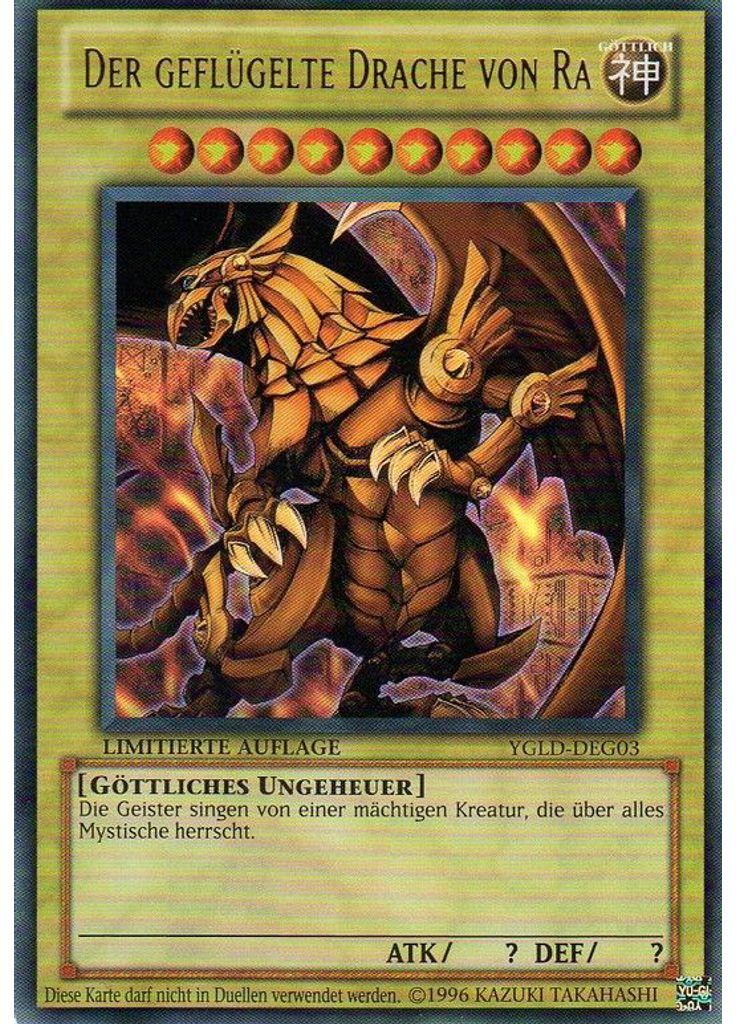 Der geflügelte Drache von Ra