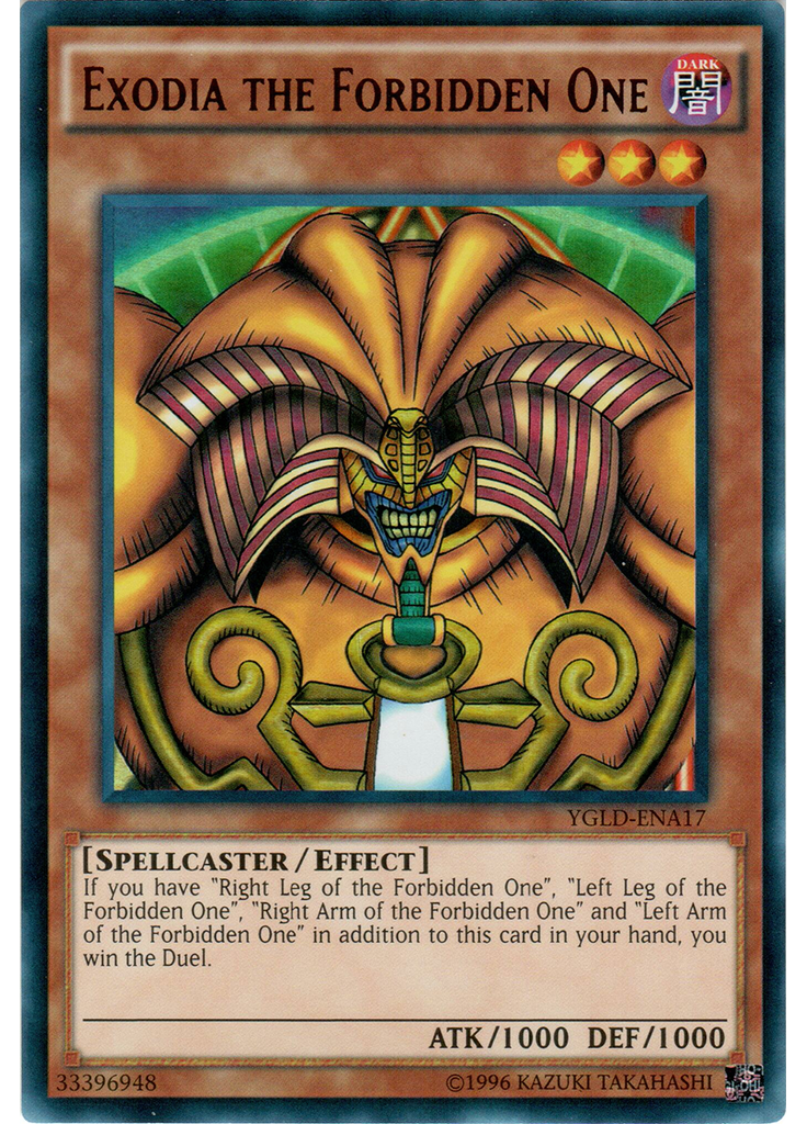 Exodia the Forbidden One (Ultra Rare Unlimited)
