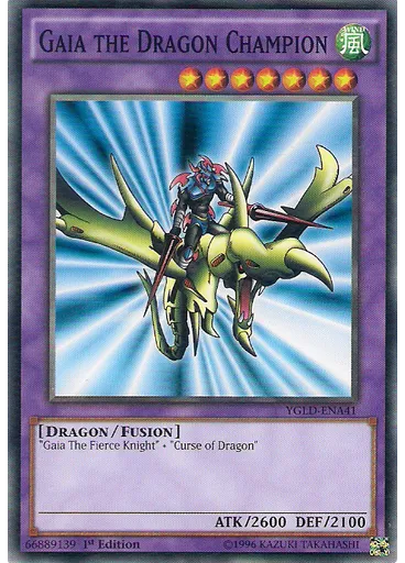 Gaia the Dragon Champion — Yugi's Legendary Decks