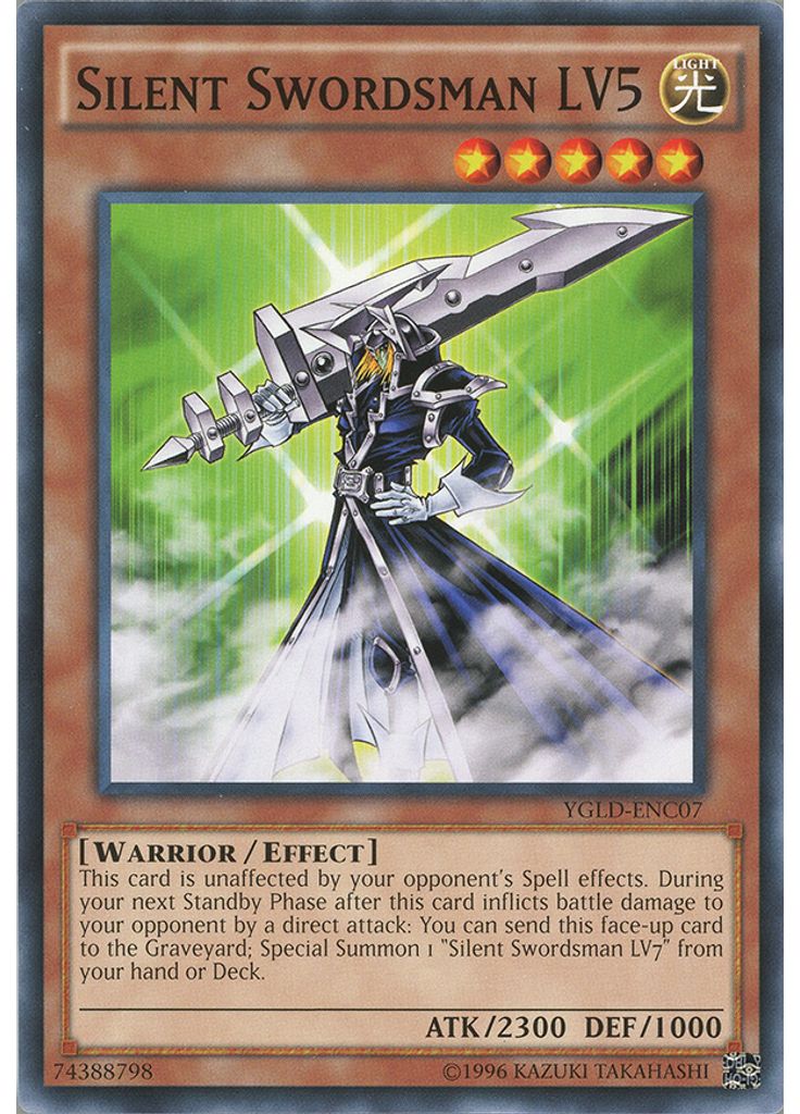 Silent Swordsman LV5 (Common Unlimited)