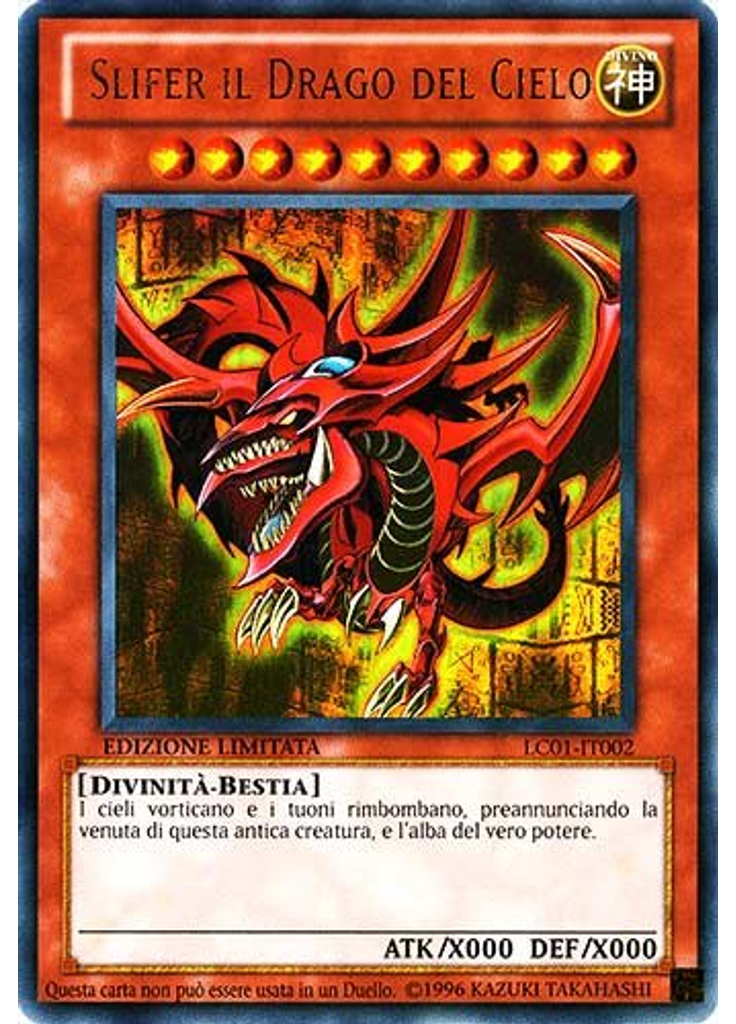 Slifer il Drago del Cielo