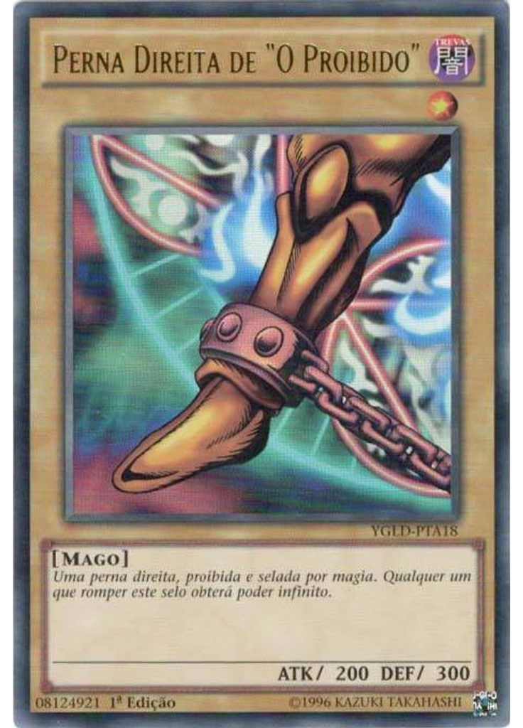 Perna Direita de "O Proibido"