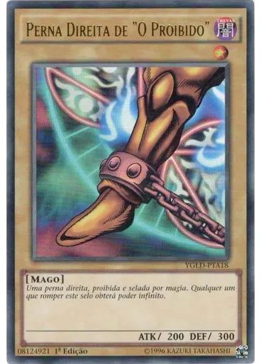Perna Direita de "O Proibido"