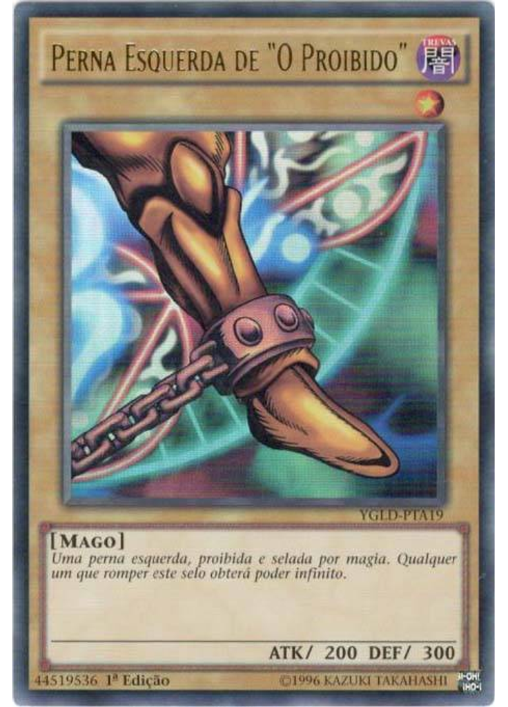 Perna Esquerda de "O Proibido"