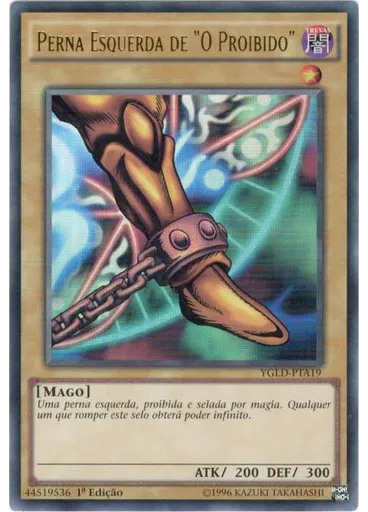 Perna Esquerda de "O Proibido"