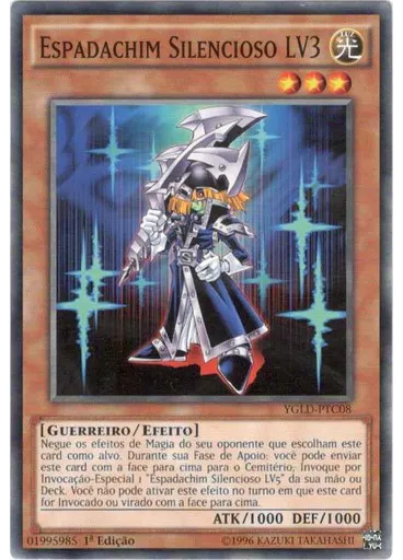 Espadachim Silencioso LV3 — Decks Lendários do Yugi