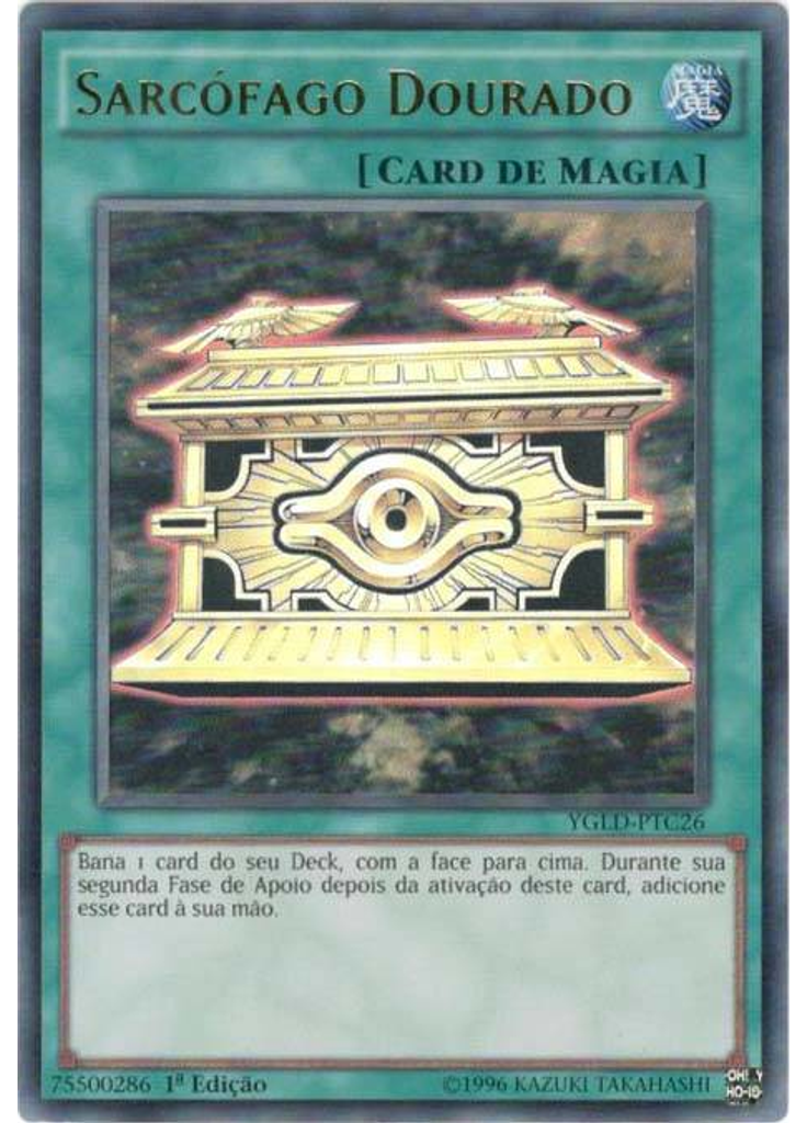 Sarcófago Dourado