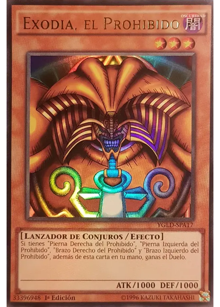 Exodia, el Prohibido