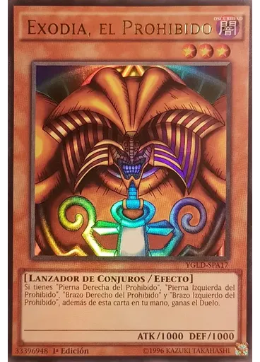 Exodia, el Prohibido